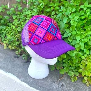 Purple  cap, women’s sport hat, women’s cap